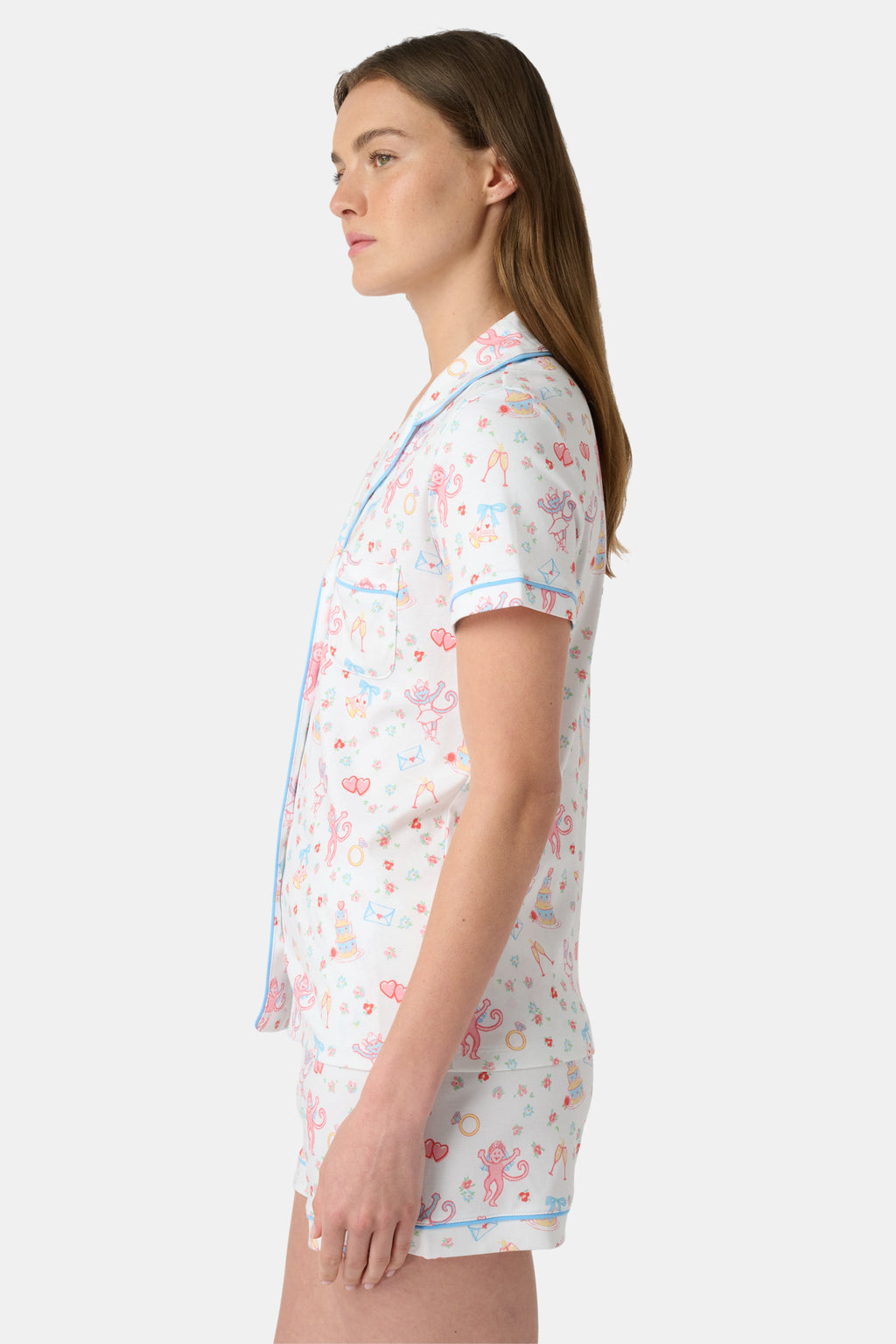 Monkey Said Yes Polo Pajamas