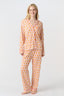 Monkey Long Sleeve Polo Pajamas