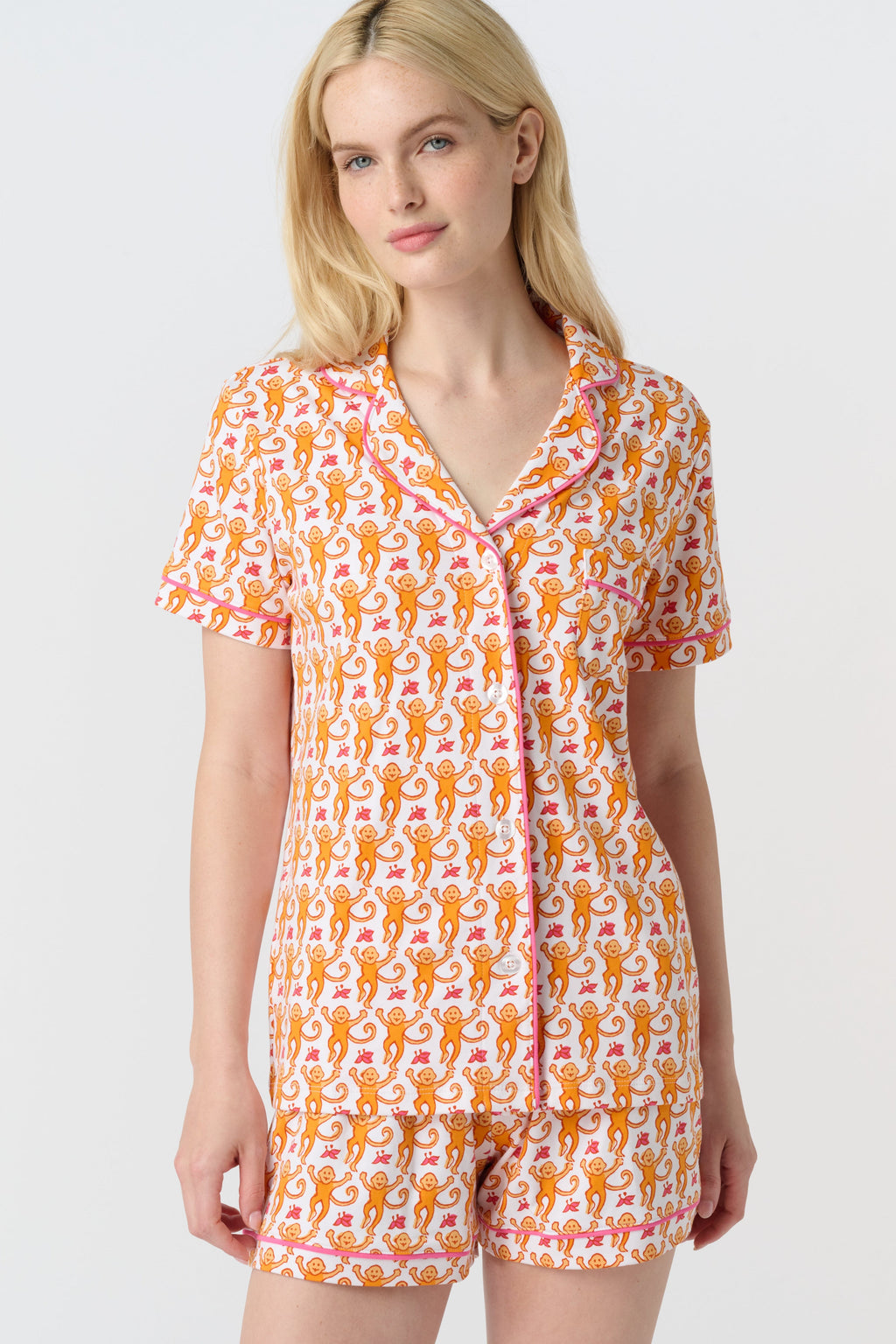 Monkey Polo Pajamas