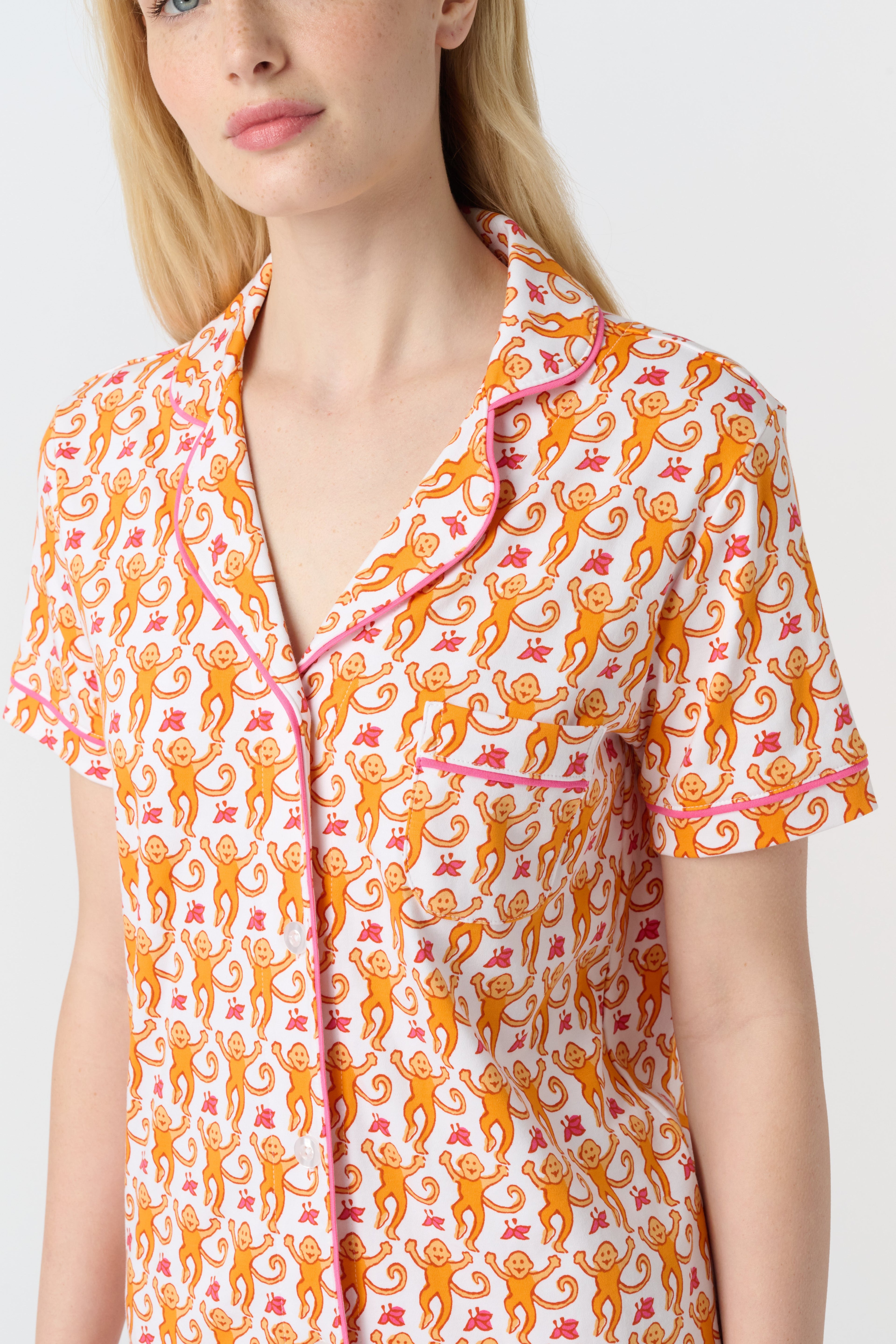 Monkey Polo Pajamas