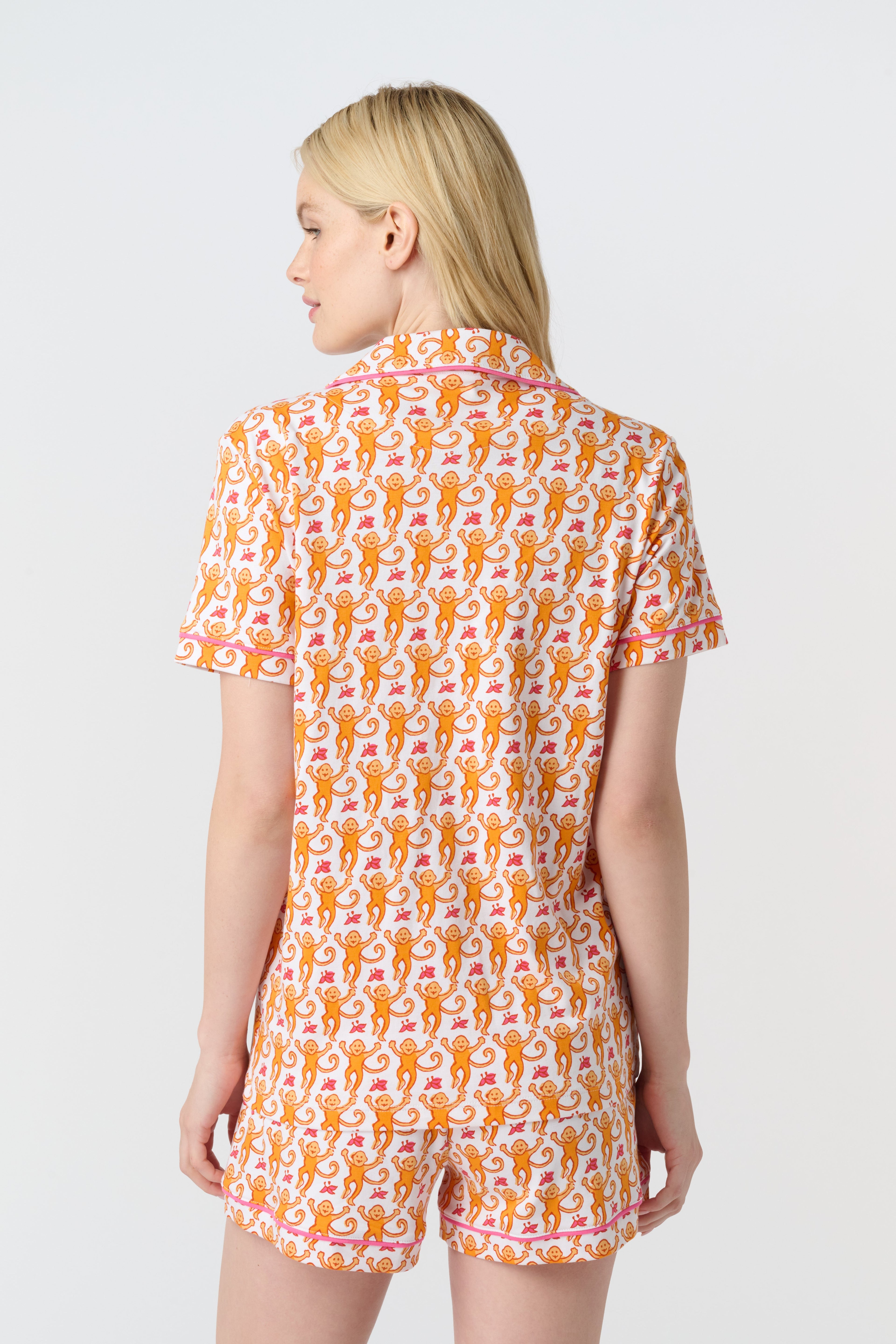 Monkey Polo Pajamas