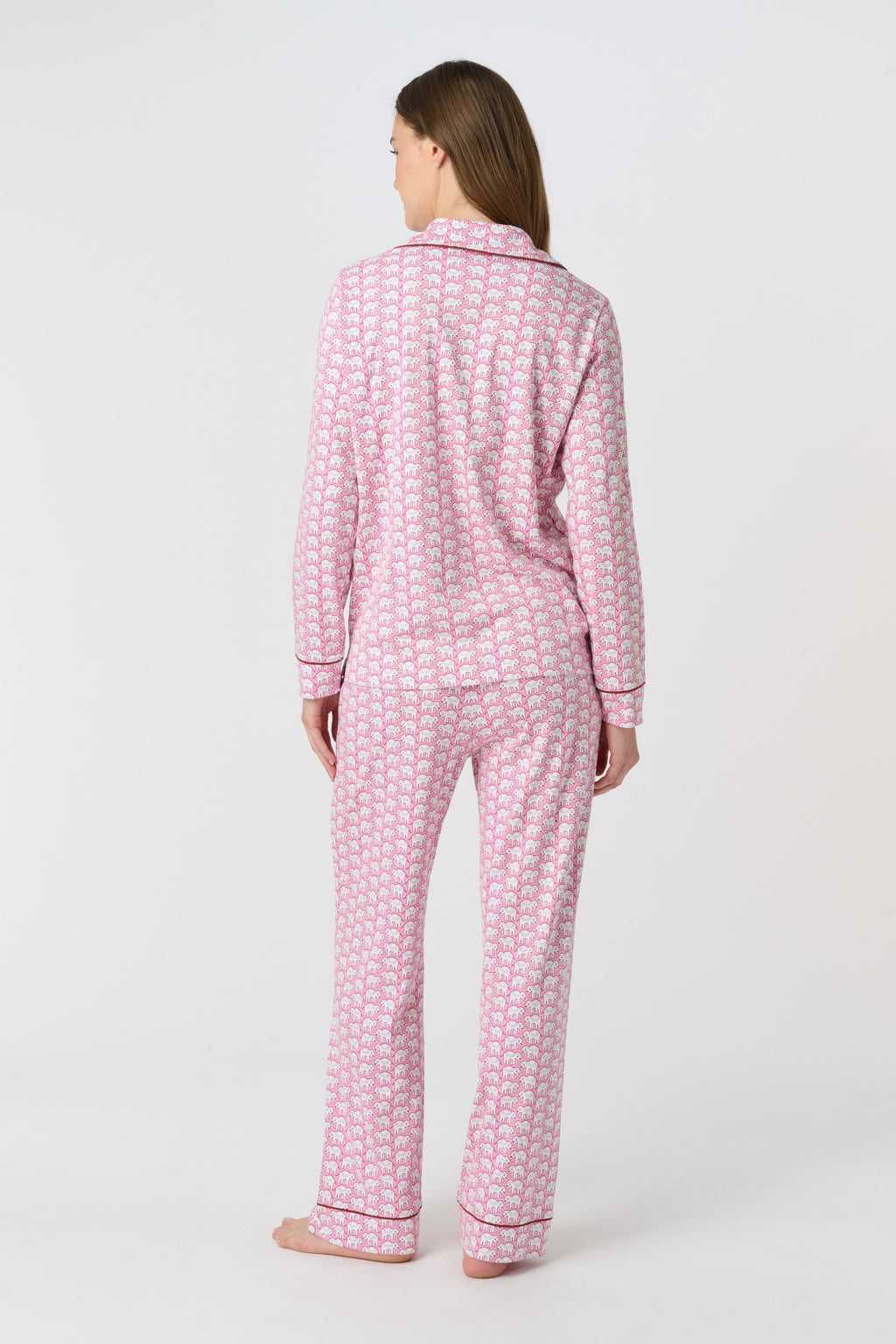 Hathi Long Sleeve Polo Pajamas