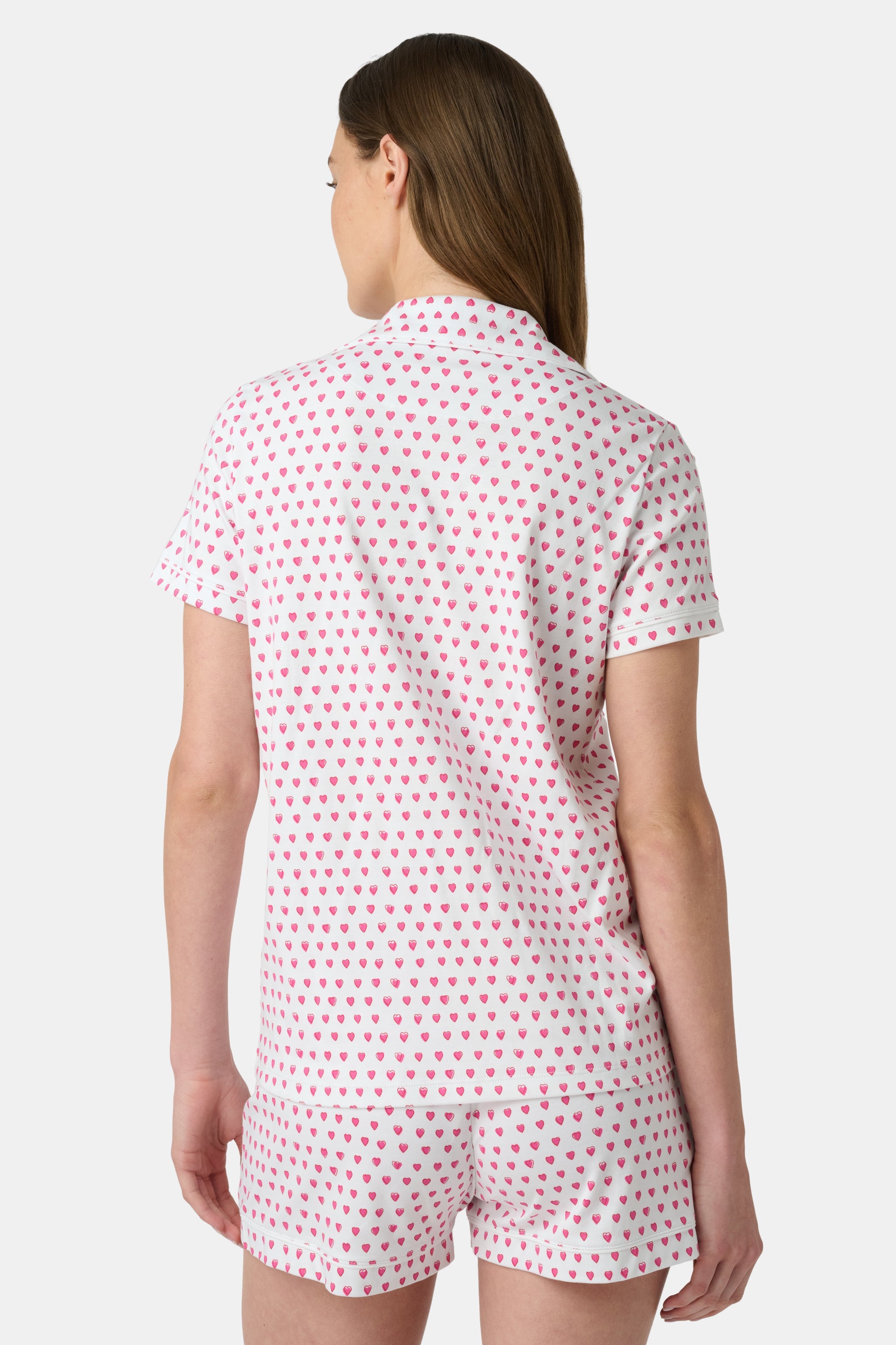 Hearts Polo Pajamas
