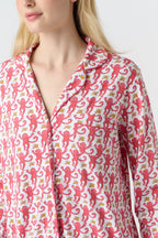 Monkey Long Sleeve Polo Pajamas