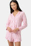 Rosa Ditsy Monkey Hayden Pajamas
