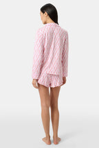 Rosa Ditsy Monkey Hayden Pajamas