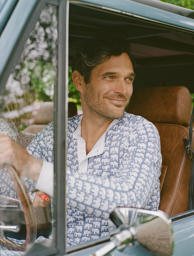 Mens Hathi Spencer Pajamas Main Image