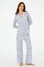 Chicago Monkey Long Sleeve Polo Pajamas