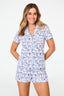 Chicago Monkey Polo Pajamas
