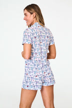 Chicago Monkey Polo Pajamas