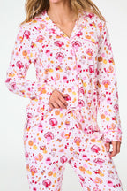 Fall-A-Palooza Long Sleeve Polo Pajamas
