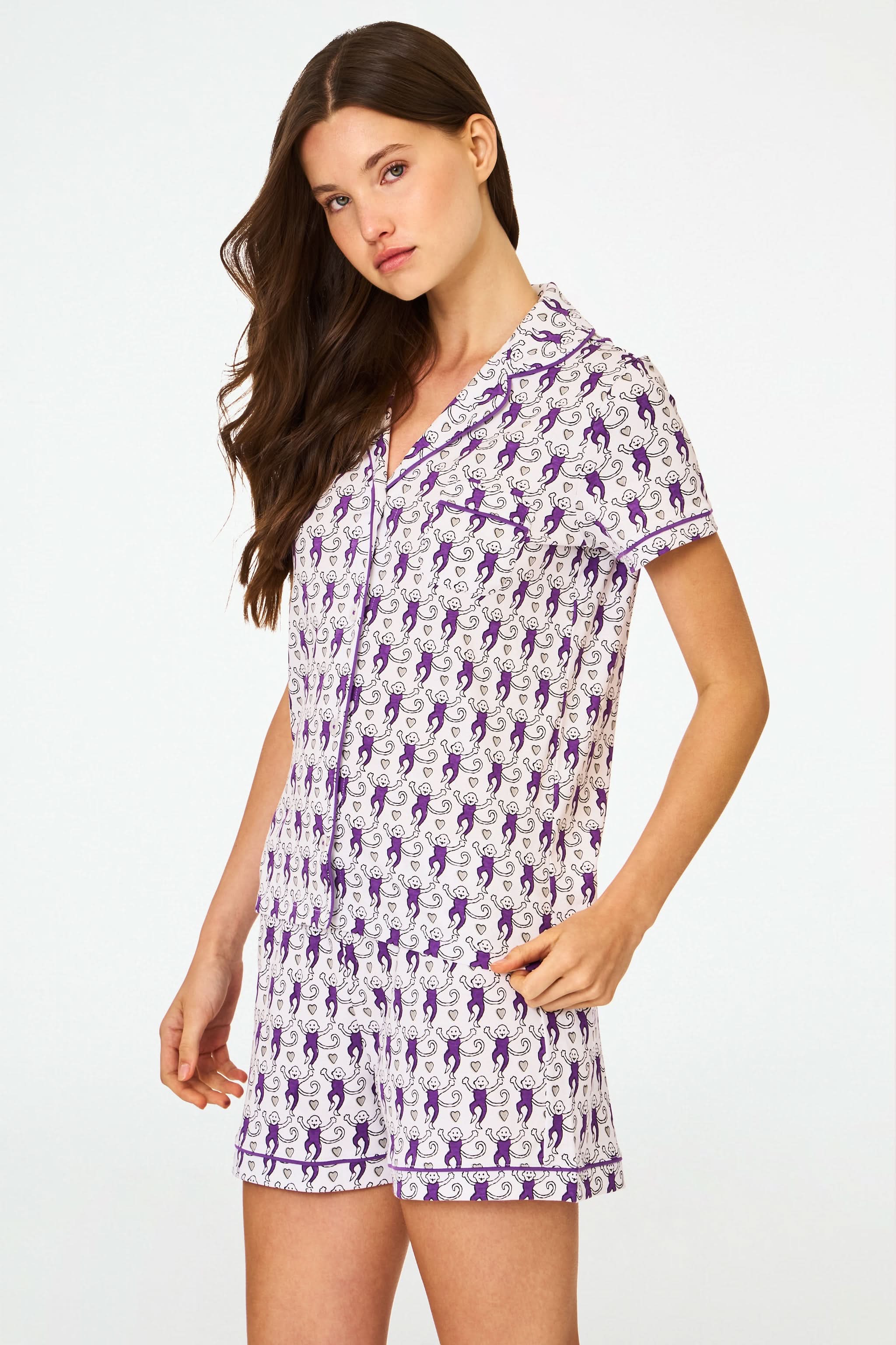 Campus Lovely Monkey Polo Pajamas