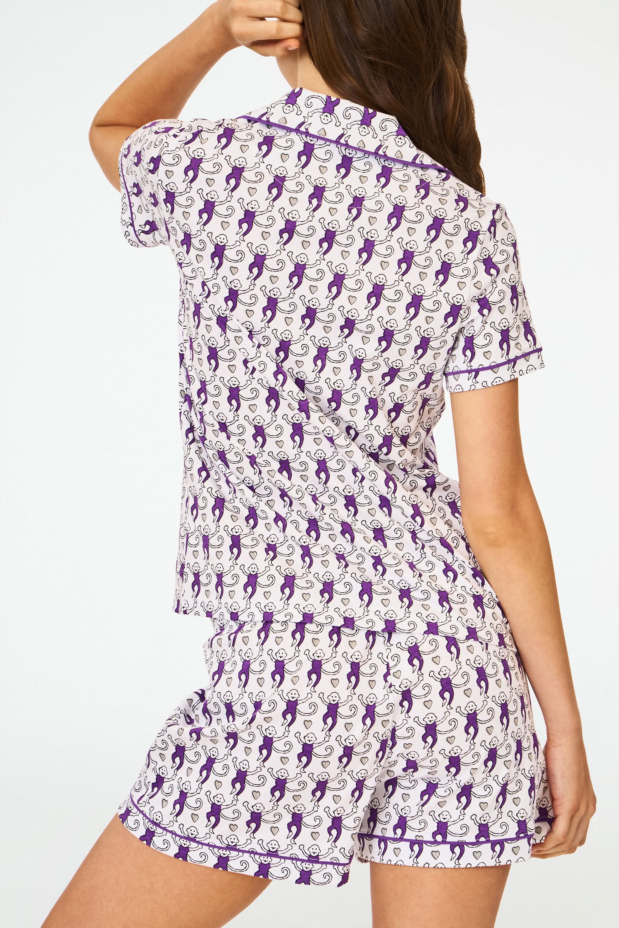 Campus Lovely Monkey Polo Pajamas