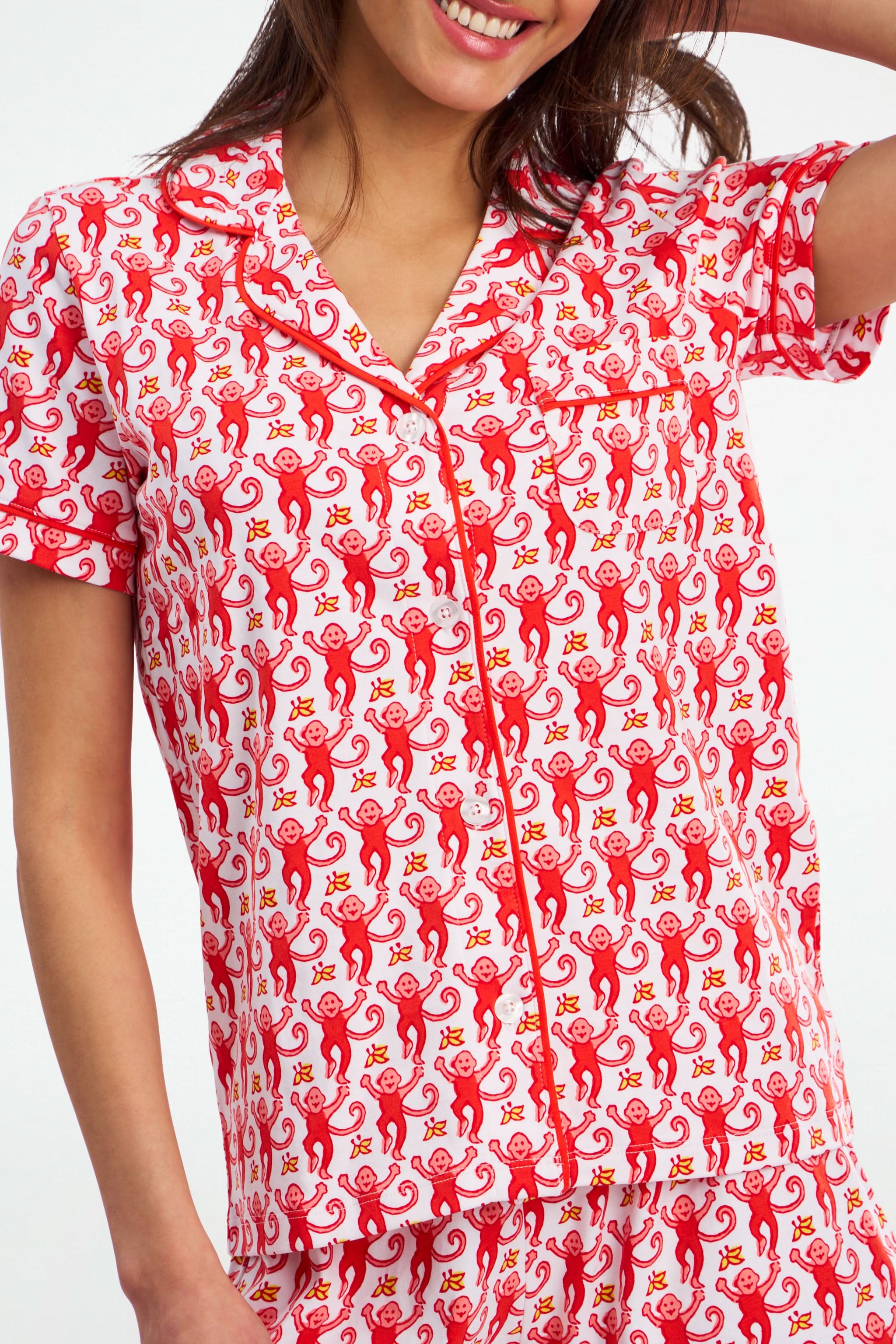 Monkey Polo Pajamas