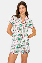 Snow Village Polo Pajamas
