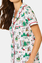 Snow Village Polo Pajamas
