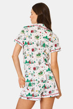 Snow Village Polo Pajamas