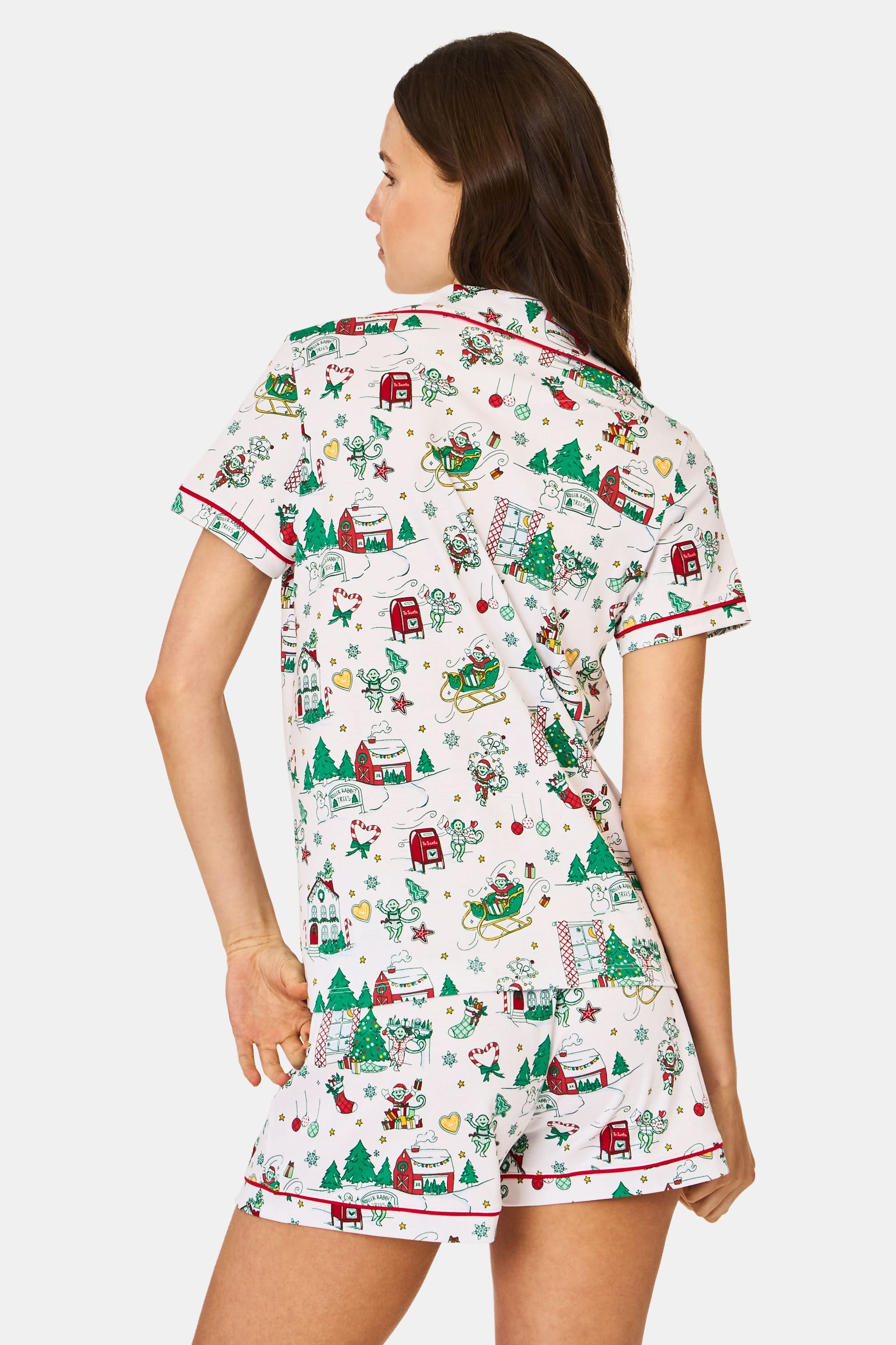 Snow Village Polo Pajamas