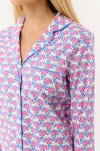 Hathi Heart Long Sleeve Polo Pajamas